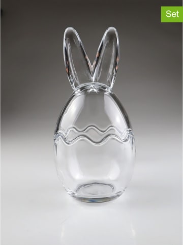 AM Design 2er-Set: Vorratsgläser "Ostern" - (H)11 x  Ø 6 cm