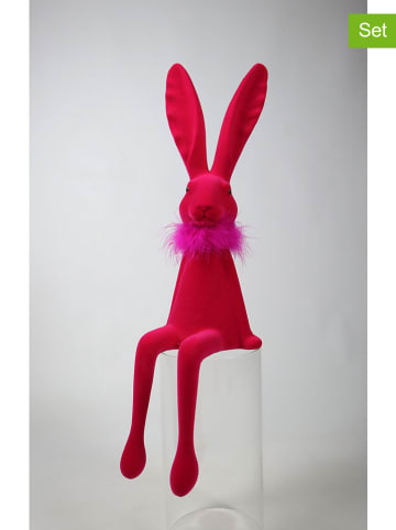 AM Design Randzitter "Konijn" roze - (H)91 cm