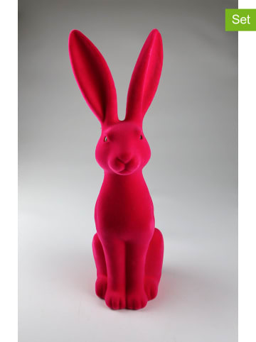 AM Design Dekofigur "Hase" in Pink - (H)51 cm