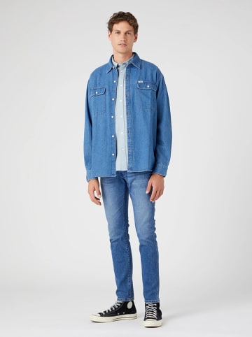 Wrangler Dżinsy "Bryson" - Slim fit - w kolorze niebieskim