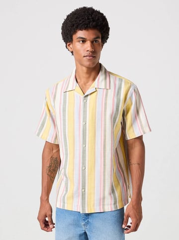 Lee Koszula - Regular fit - w kolorze żółto-oliwkowo-jasnoróżowym