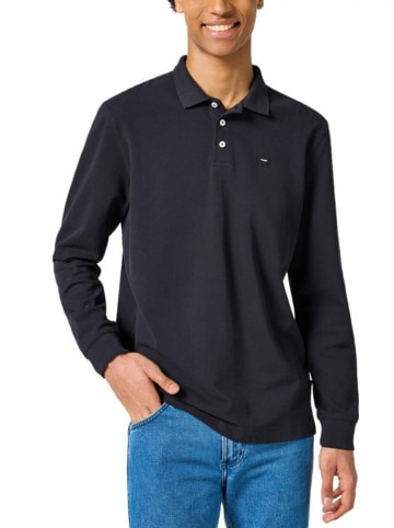 Wrangler Poloshirt in Schwarz