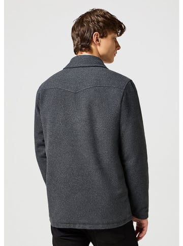 Wrangler Kurtka przejściowa w kolorze antracytowym