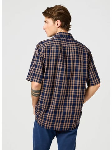 Wrangler Blouse donkerblauw