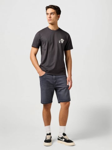 Wrangler Koszulka w kolorze antracytowym