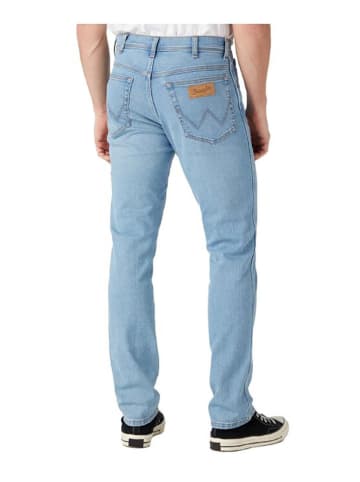 Wrangler Dżinsy "Texas Slim" - Slim fit - w kolorze błękitnym