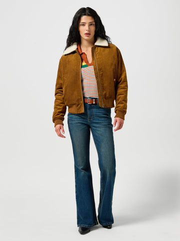 Wrangler Cordjacke in Braun