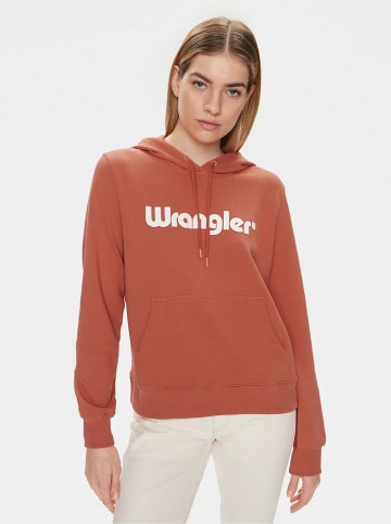 Wrangler Bluza w kolorze pomarańczowym