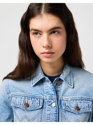 Wrangler Jeansjacke in Hellblau