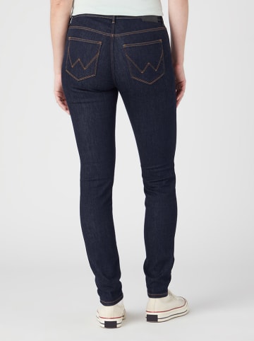 Wrangler Spijkerbroek "Wild Flower"- skinny fit - donkerblauw
