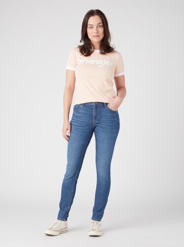 Wrangler Dżinsy "Hypnotic" - Skinny fit - w kolorze niebieskim