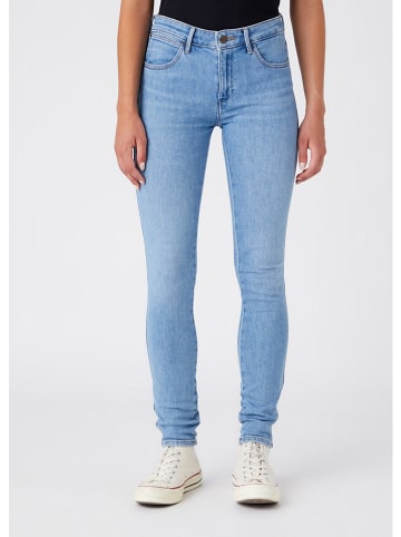 Wrangler Spijkerbroek - skinny fit - lichtblauw