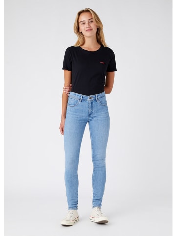 Wrangler Spijkerbroek - skinny fit - lichtblauw