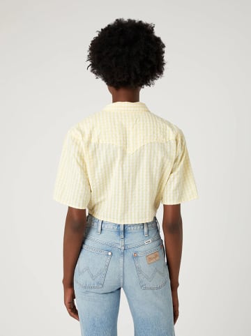 Wrangler Bluzka w kolorze żółtym