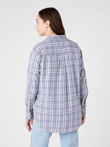 Wrangler Koszula w kolorze niebiesko-białym