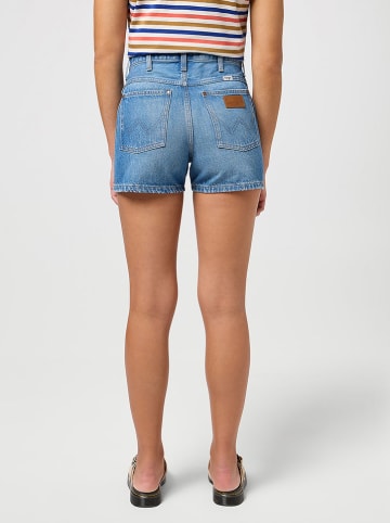 Wrangler Szorty dżinsowe w kolorze niebieskim