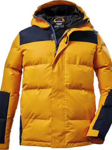 Killtec Kurtka zimowa "KOW 31" w kolorze żółto-granatowym