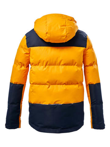Killtec Kurtka zimowa "KOW 31" w kolorze żółto-granatowym