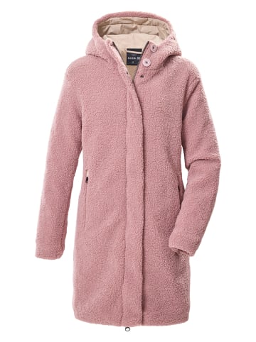 Killtec Fleece-Parka "GW 95" in Rosa