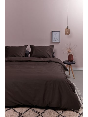 Ambiente Haus Beddengoedset "Uni" bruin