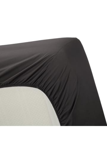 Ambiente Haus Spannbettlaken "Uni" in Anthrazit