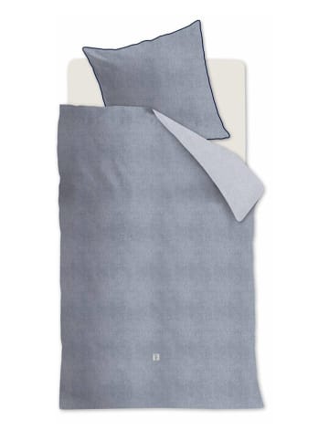 Beddinghouse Bettwäsche-Set "Gingham" in Blau