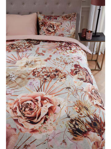 Rivièra Maison Beddengoedset "Faded Flower" lichtroze