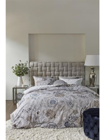 Rivièra Maison Beddengoedset "Floral Paisley" beige/donkerblauw
