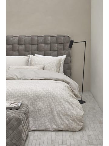 Rivièra Maison Beddengoedset "Arched" lichtgrijs/wit