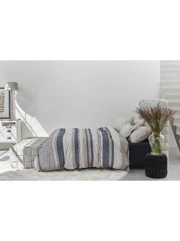Rivièra Maison Beddengoedset "Rattan" beige/donkerblauw