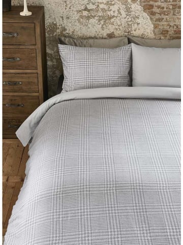 Rivièra Maison Flanellen beddengoedset "Eleanor" grijs