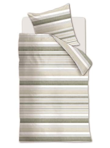 Rivièra Maison Beddengoedset "Sturdy" beige/groen