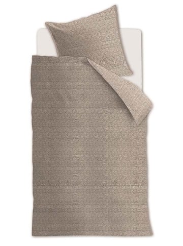 Rivièra Maison Bettwäsche-Set ''Braided'' in Hellbraun