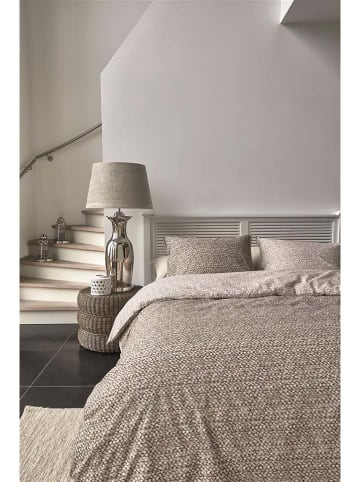 Rivièra Maison Bettwäsche-Set ''Braided'' in Hellbraun