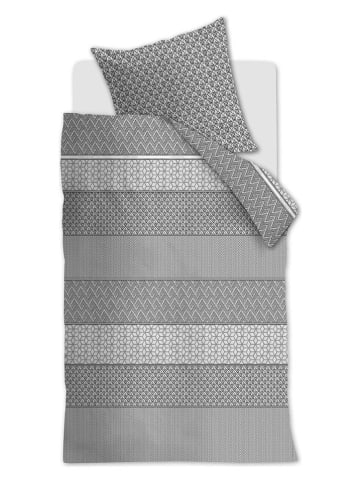 Rivièra Maison Bettwäsche-Set ''Marley'' in Grau