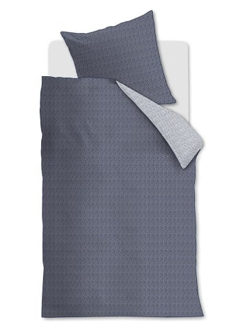 Rivièra Maison Bettwäsche-Set "Twisted" in Blau