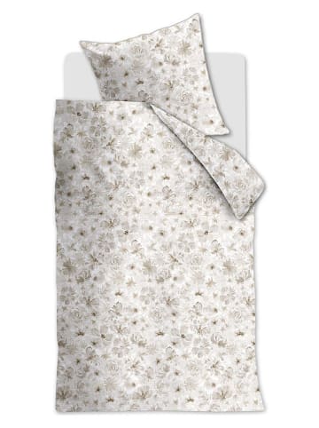 Rivièra Maison Beddengoedset "Flowing Flowers" beige