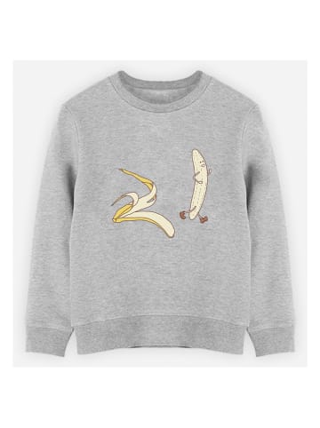 WOOOP Sweatshirt "Streaker" in Grau