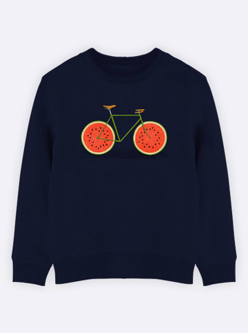 WOOOP Sweatshirt "Juicy" in Dunkelblau