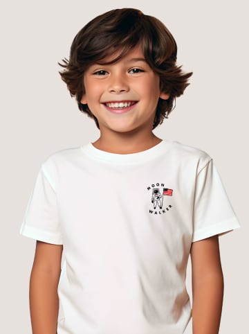 WOOOP Shirt "Moon walker" in Weiß