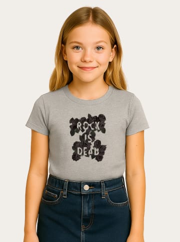 WOOOP Shirt "Rock is dead" in Grau