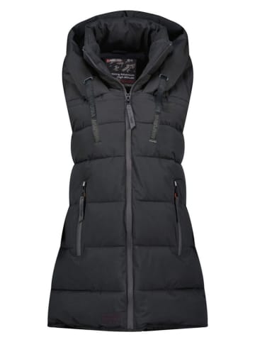 ANAPURNA Doorgestikte bodywarmer "Dolbana" zwart