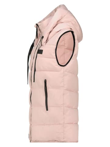 ANAPURNA Doorgestikte bodywarmer "Dolbana" lichtroze