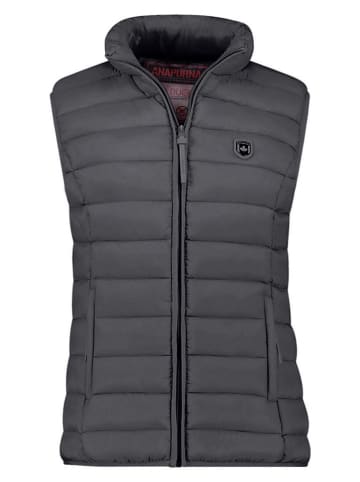 ANAPURNA Doorgestikte bodywarmer "Vakitalana'' grijs