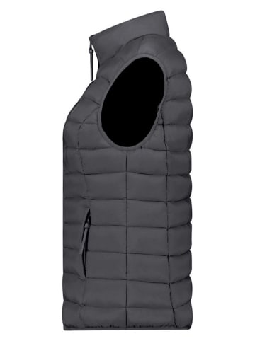 ANAPURNA Doorgestikte bodywarmer "Vakitalana'' grijs