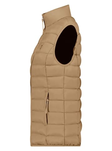 ANAPURNA Doorgestikte bodywarmer "Vakitalana'' taupe