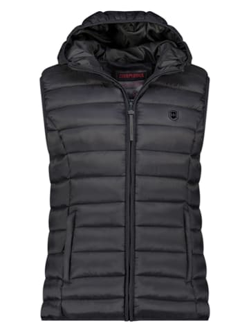 ANAPURNA Doorgestikte bodywarmer "Vakitalana'' zwart