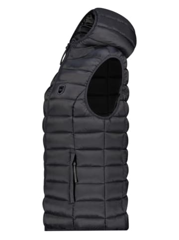 ANAPURNA Doorgestikte bodywarmer "Vakitalana'' zwart