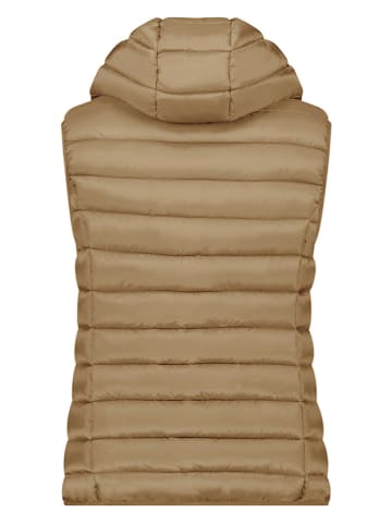 ANAPURNA Doorgestikte bodywarmer "Vakitalana'' lichtbruin