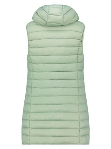 ANAPURNA Doorgestikte bodywarmer "Vakitalana Long'' mintgroen